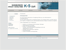Tablet Screenshot of ingbuero-ks.de